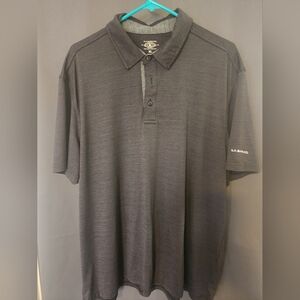 G.H. Bass & Co. Shirt, Men's Size Extra Large Dark Gray Polo Shirt